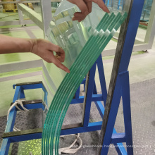 Over size curved tempered laminated glass bent double toughened laminated glass panels supplier